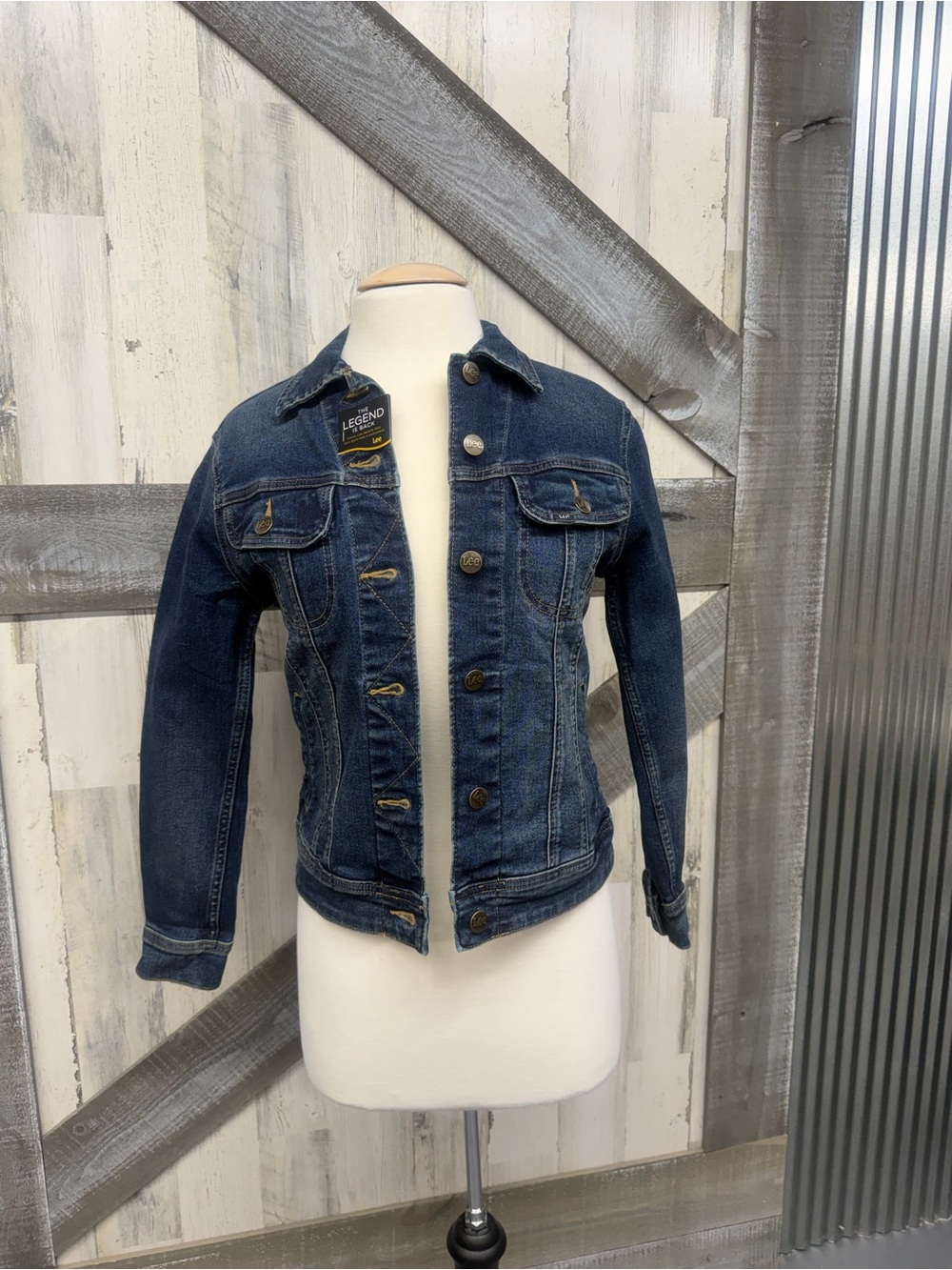 Classic Lee Denim Jacket - Dark Blue